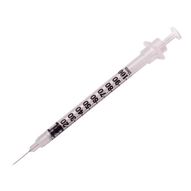 1ml Insulin Safety Syringe 29G x 1/2