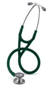 3M Littmann Cardiology IV Stethoscope Hunter Green Tube, Standard Stainless Steel Finish