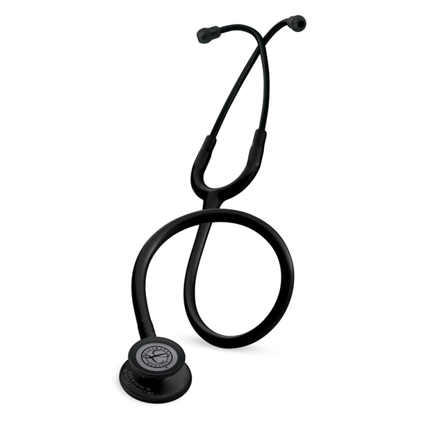 3M Littmann Classic III Stethoscope Black Edition with Black Tube, Chestpiece, Headset & Stem