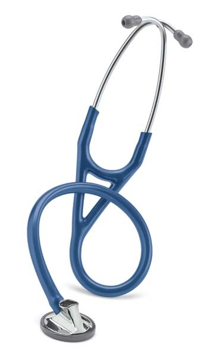 3M Littmann Master Cardiology Stethoscope Navy Blue Tube, Standard Stainless Steel Finish
