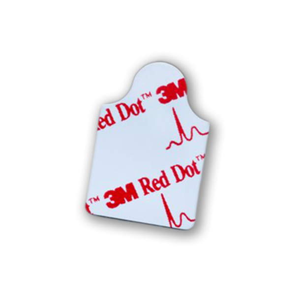 3M Red Dot Resting ECG Electrode 20mm x 20mm. Pack of 100 