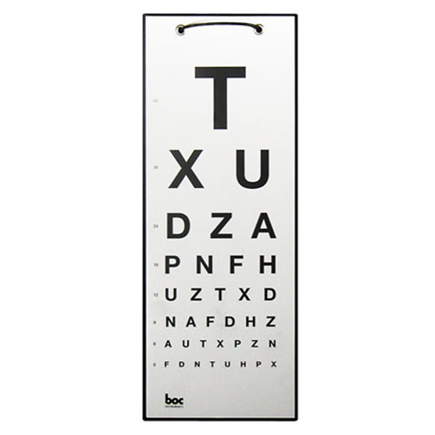 3 Metre Direct Reading Eye Chart