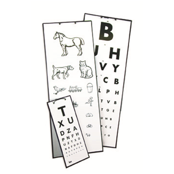 6 Metre Indirect Reading Eye Chart