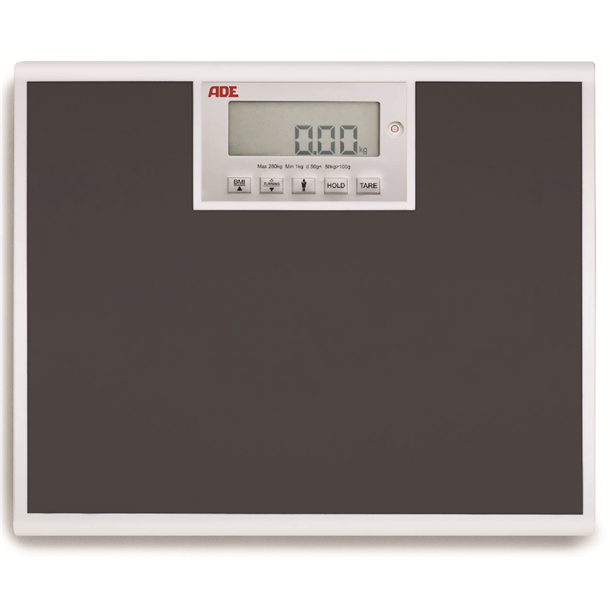 ADE Electronic Floor Scale with BMI Finction 250kg/ 400mm x 350mm