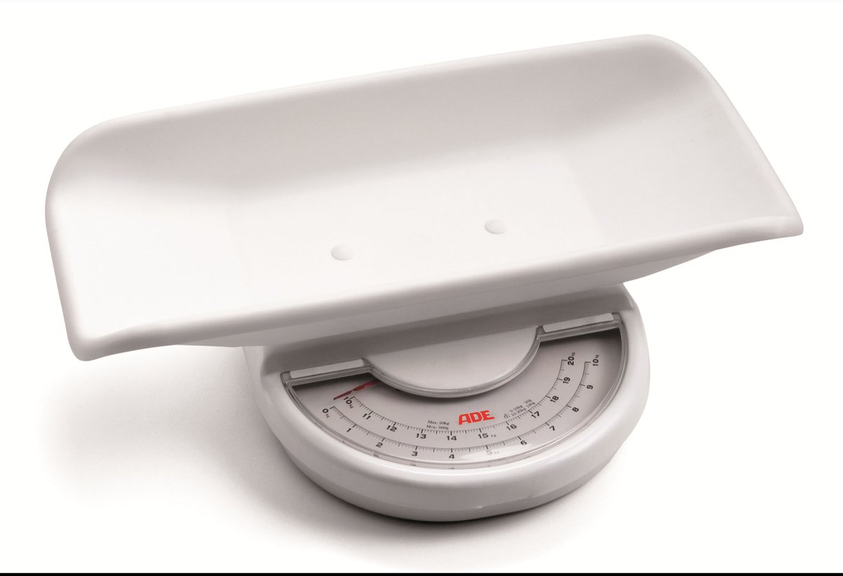 ADE Mechanical Baby & Toddler Scale 20kg Capacity