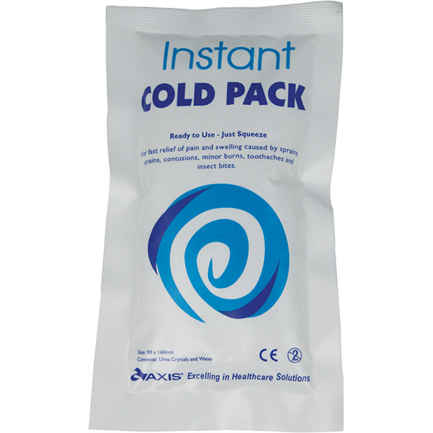 Aaxis Instant Cold Pack Small 16cm x 9cm