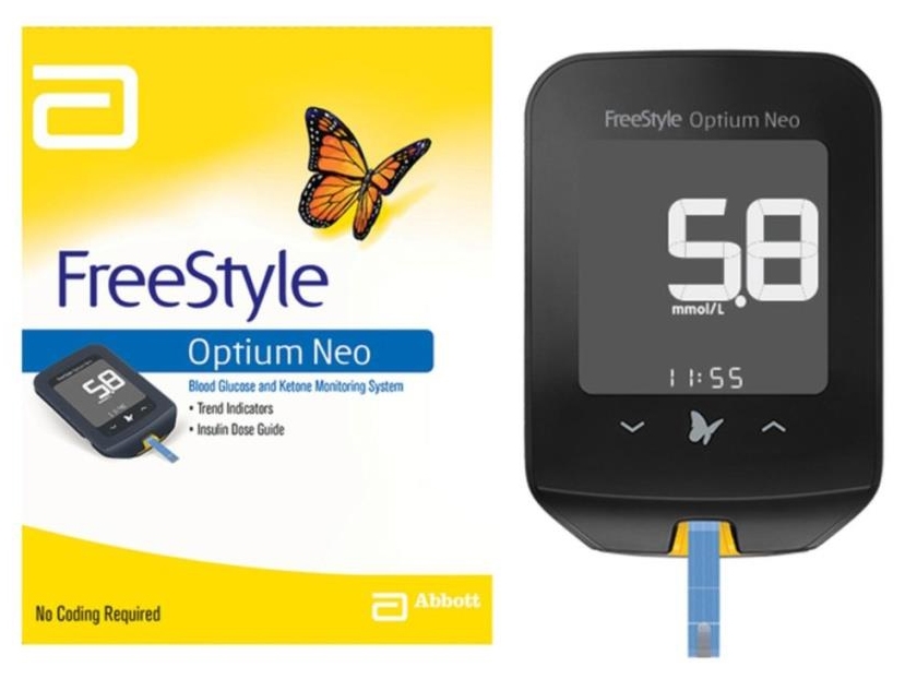 Abbott FreeStyle Optium Neo- Blood Glucose & Ketone Monitoring Kit