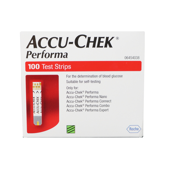 Accu-Chek Performa Test Strips. Pack of 100