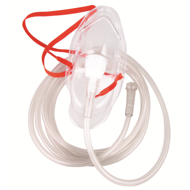 Adolescent Medium Concentration Oxygen Mask with 2.1m Oxygen Tubing