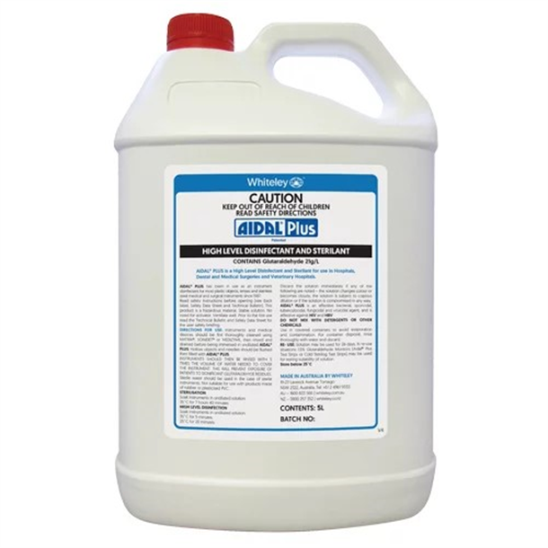 Aidal Plus Solution with 2% Glutaraldehyde 5L