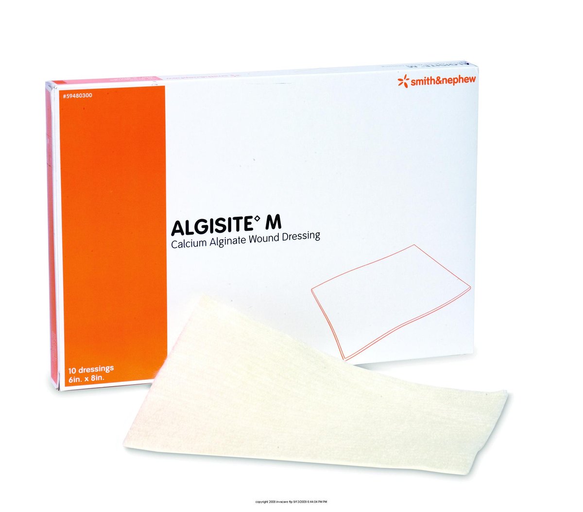 Algisite M Calcium Alginate Dressing 15cm x 20cm. Box of 10