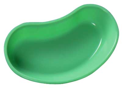 Autoclavable Kidney Dish 160mm Green