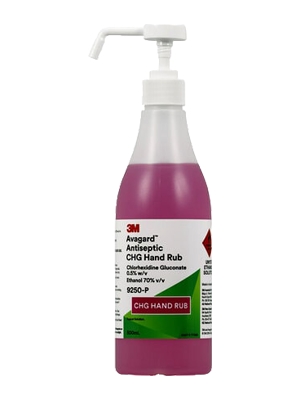 Avagard Antiseptic Hand Rub - Chlorhexidine Gluconate 0.5% 500ml - Pump