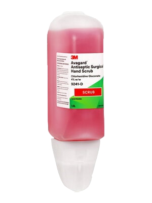 Avagard Antiseptic Surgical Hand Scrub - Chlorhexidine Gluconate 4% 1.5L Cassette for Wall Dispenser