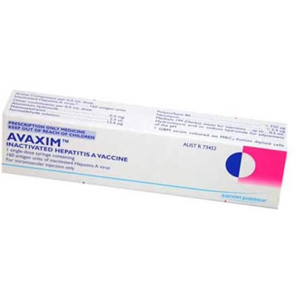 Avaxim *S4* 0.5ml Prefilled Syringe.