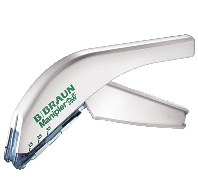 B.Braun Manipler AZ Sterile Single Use Skin Stapler with 35 Preloaded Staples(6.9mm x 3.6mm)