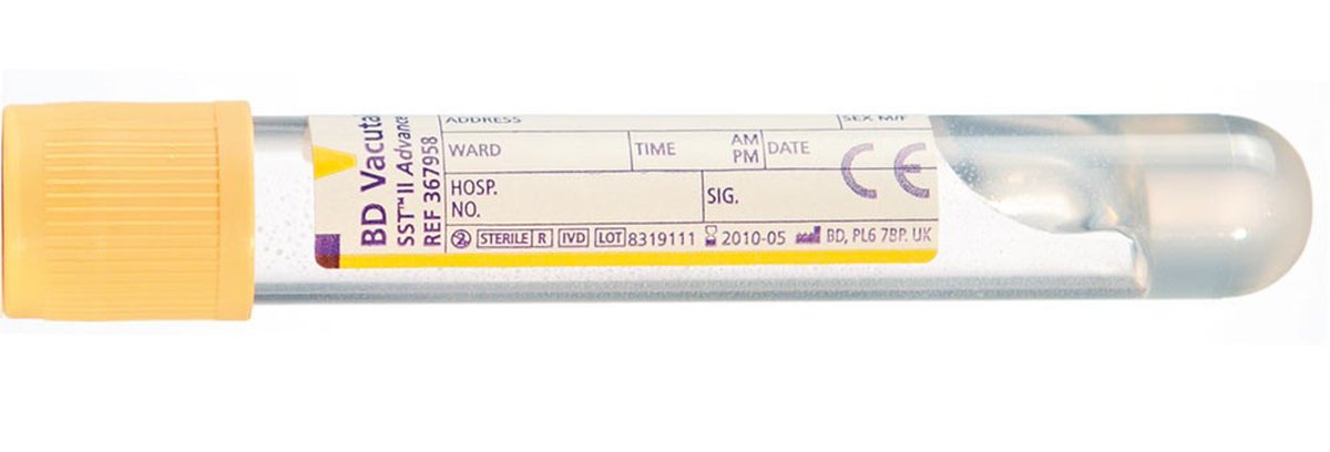 BD Vacutainer SST II Advance Tube