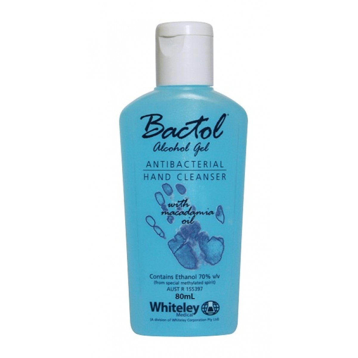 Bactol Blue Antibacterial Hand Rub 80ml