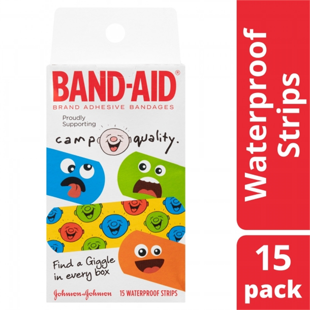 Band-Aid Kids Strips- Camp