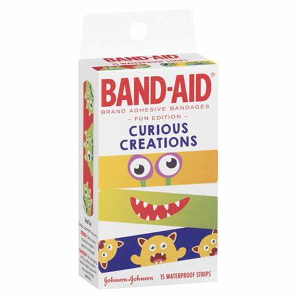 Band-Aid Kids Strips- Curious