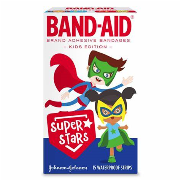Band-Aid Kids Strips- Super