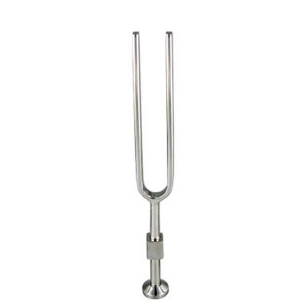 Basic C256 Tuning Fork with Foot - Stainless Steel