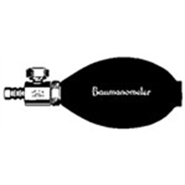Baumanometer Large Non-latex Bulb and Air-Flo Control Valve
