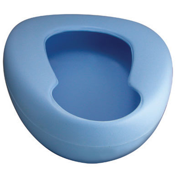 Bed Pan - Autoclavable Blue Plastic