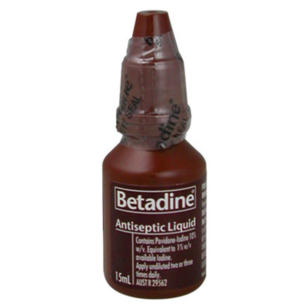 Betadine Antiseptic Solution 15ml Pov. Iod. 10%