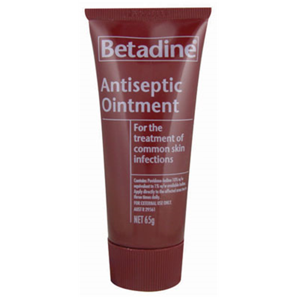 Betadine Ointment 65g Pov. Iod. 10%