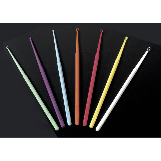 Bionix Safe Ear Curette Variety Kit. Pack of 75. (10 of Each Style & 15 of White)
