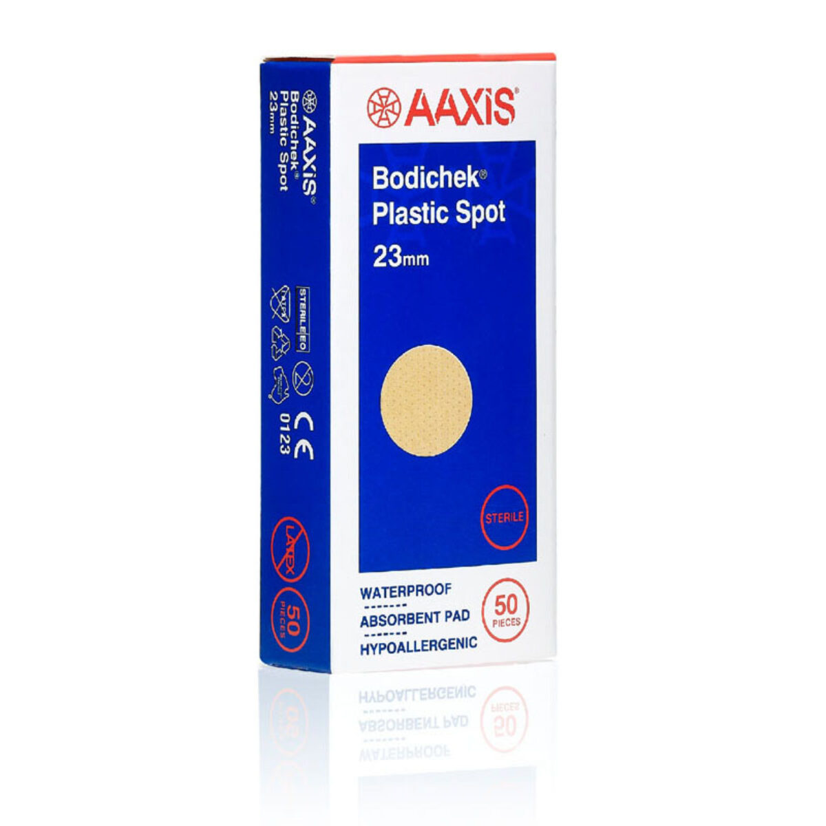 Bodichek Plastic Spots 23mm Diameter. Pack of 50