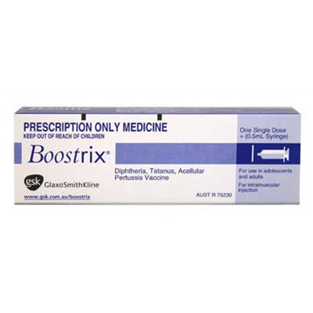 Boostrix Adult Vaccine 0.5ml  *S4*