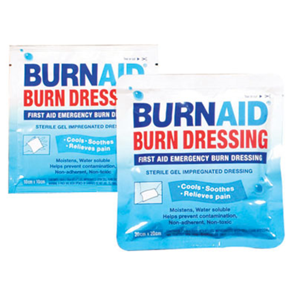 Burnex Burn Hydrogel Dressings 20cm x 20cm Individual Sterile