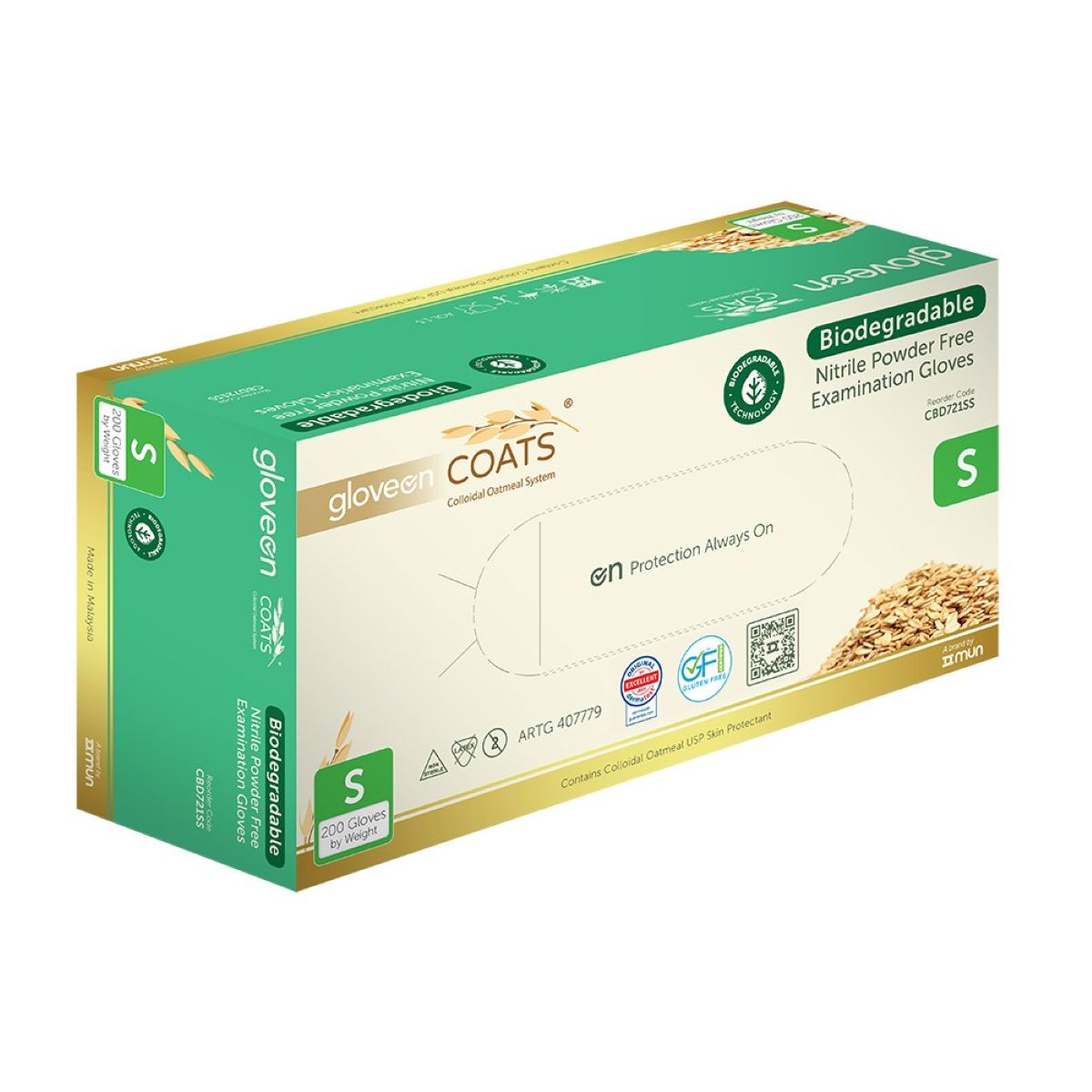 COATS Biodegradable Nitrile Gloves