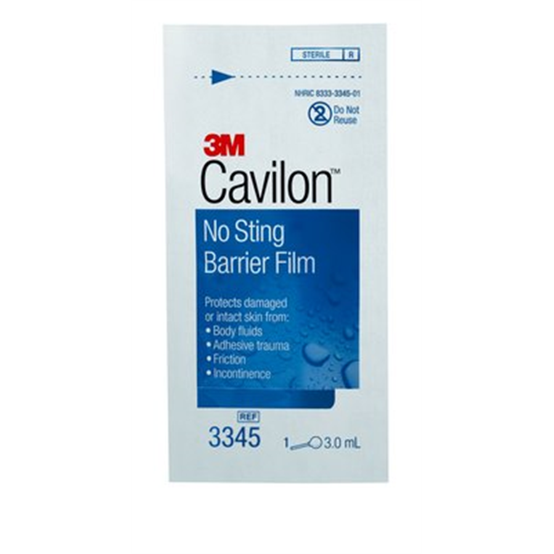 Cavilon No Sting Barrier Film Large Foam Wand Applicator 3ml. Pack of 25 
