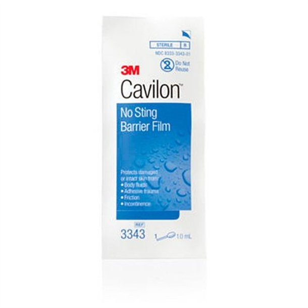 Cavilon No Sting Barrier Film Small Foam Wand Applicator 1ml. Pack of 25