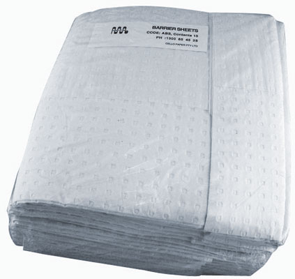 Cello Couch Cover Poly Backed Barrier Sheets 1800mm x 1050mm. Pack of 50