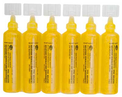 Chlorhexidine 0.05% Cetrimide 0.5% 30 x 30ml Irrigation Solution (Yellow)