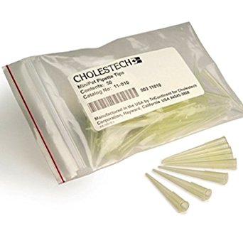 Cholestech LDX Pipette Tips for Mini-Pet Pipettes. Pack of 50