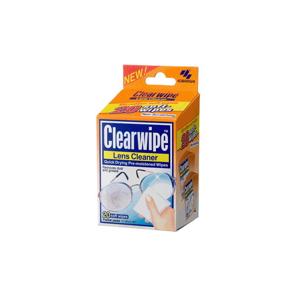 Clearwipe Lens Cleaner. Pack of 20