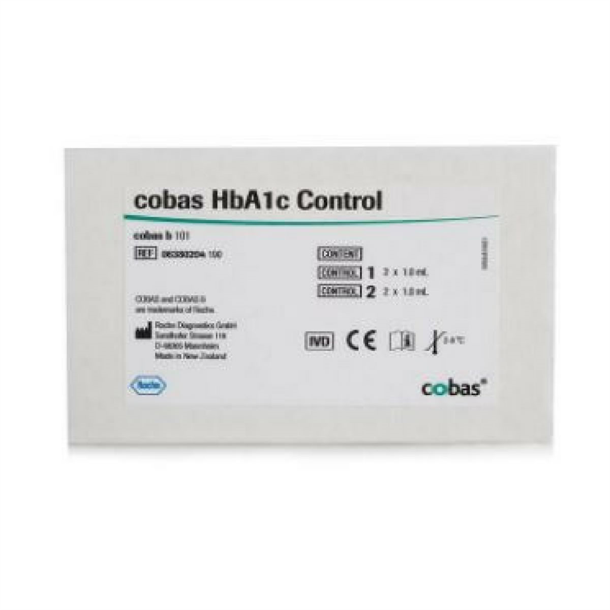 Cobas B101- HbA1c Control Solutions. 4 x 1.0ml