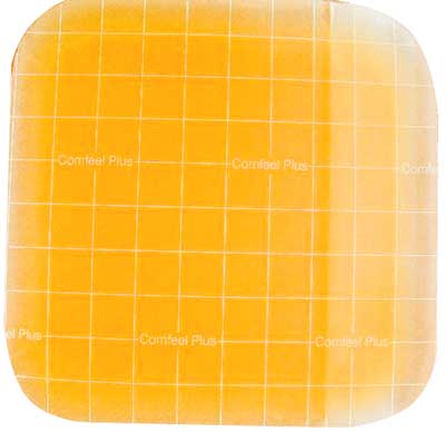 Comfeel Plus Hydrocolloid Ulcer 10cm x 10cm. Box of 10