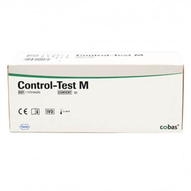 Control-Test M Strips, Pack of 50
