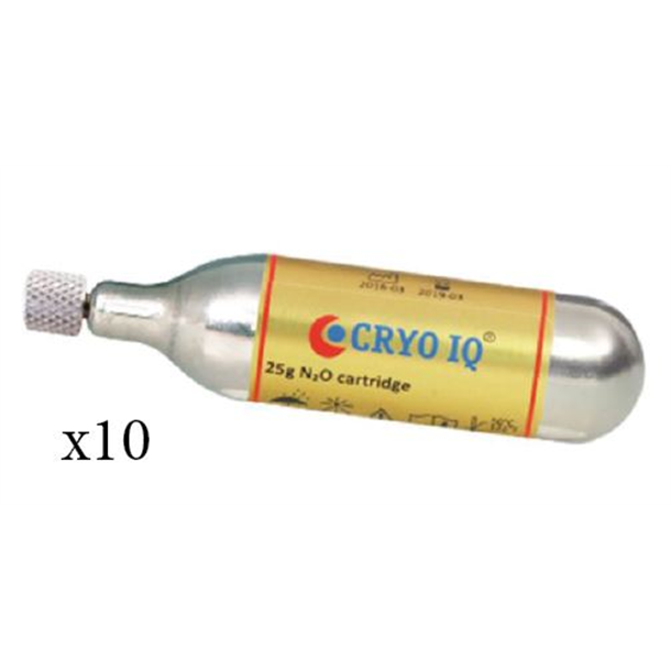 CryoIQ 25g x 10 Pack N20 Gas