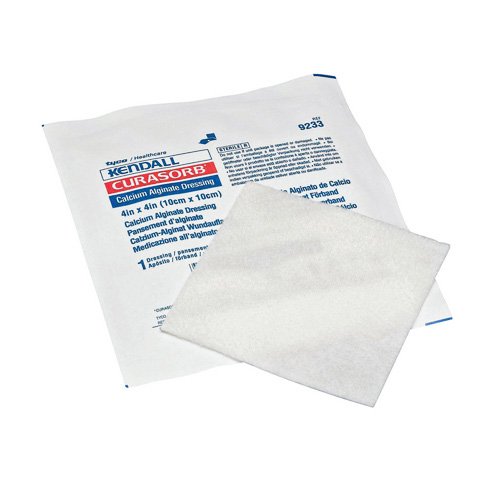 Curasorb Calcium Alginate Dressing 10cm x 10cm Pack of 10