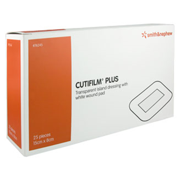 Cutifilm Plus  8cm x 15cm. Box of 25
