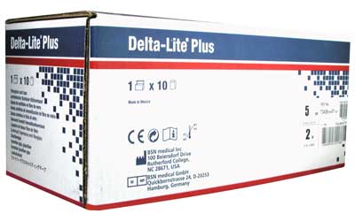 Delta Lite Plus Fibreglass Casting Tape - White 5cm x 3.6m. Box of 10