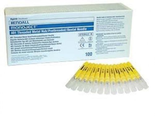 Diaject Dental Needle 27G x 22mm (Short). Box of 100