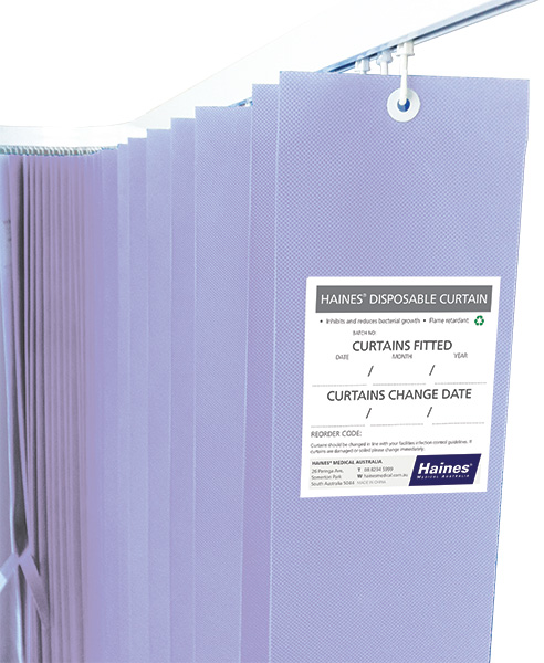 Disposable Curtain 2.5m x 2m(D), Lilac